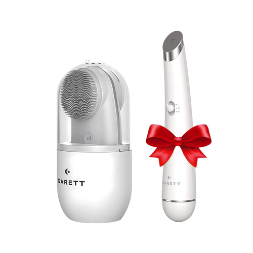 Garett Beauty - Multi Clean + Garett Beauty Glow Eye - Zestaw do Pielęgnacji Twarzy i Okolic Oczu - White