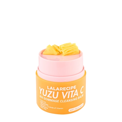 LalaRecipe - Yuzu Vita C 3in1 Gommage Cleansing Balm - Balsam Oczyszczający z Witaminą C - 50ml