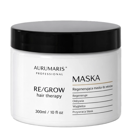 Aurumaris - Re/Grow Hair Therapy - Trychologiczna Maska Regenerująca do Włosów - 300ml