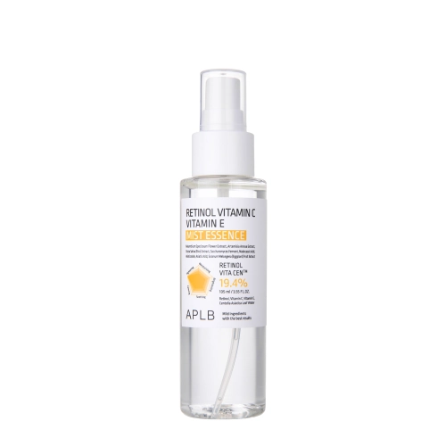 APLB - Retinol Vitamin C Vitamin E Mist Essence - Esencja w Mgiełce z Retinolem i Witaminami C i E - 105ml