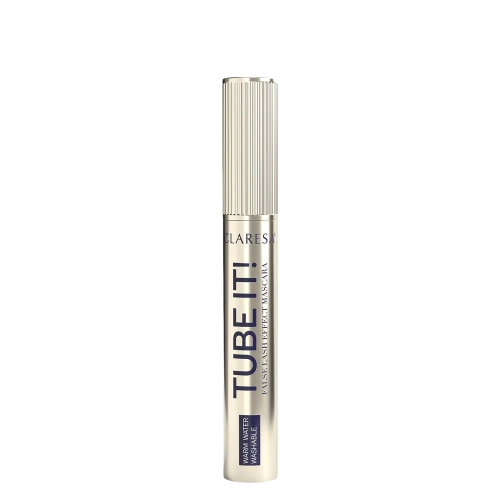 Claresa - Tube It! False Lash Effect Mascara Black - Tusz do Rzęs - Tubujący Pogrubiająco-Rozdzielający -  Czarny - 8g