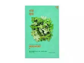 Holika Holika - Pure Essence Mask Sheet Mugwort - Kojąca Maska w Płachcie - 23 ml