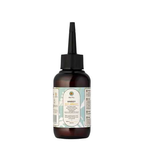HairTry - Breezy Not Greasy - Wcierka Seboregulująca z Kapsułkowanym Kwasem Salicylowym - 100ml