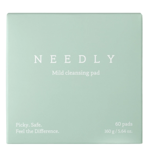 Needly - Mild Cleansing Pad - Delikatne Płatki Oczyszczające do Twarzy - 60szt.