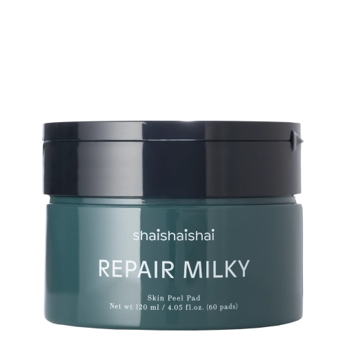 shaishaishai - Repair Milky Skin Peel Pad - Delikatnie Złuszczające Płatki do Twarzy - 60szt/120ml OUTLET