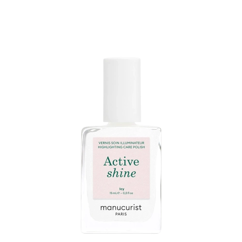 Manucurist - Active - Active Shine - Pielęgnujący Lakier 2w1 - ICY - 15ml
