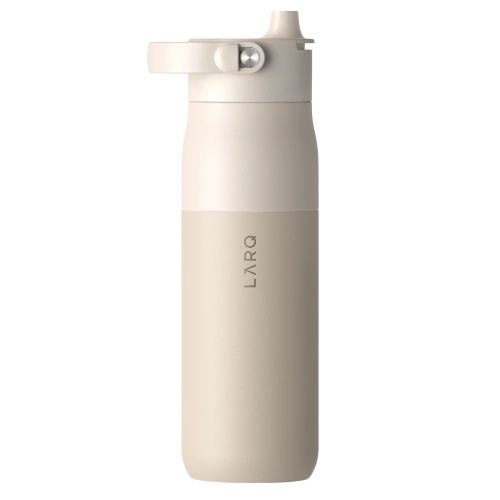 LARQ - Bottle PureVis 2 - Inteligentna, Samoczyszcząca Butelka Filtrująca, Światło UV-C - Mojave Dune - 680ml