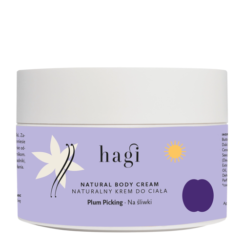 Hagi - Naturalny Krem do Ciała - Na Śliwki - 200ml