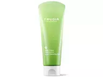 Frudia - Green Grape Pore Control Scrub Cleansing Foam - Odświeżająca Pianka-Peeling dla Cery Tłustej - 145ml