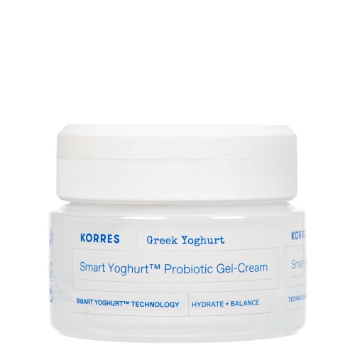 Korres - Smart Yoghurt - Probiotic Gel Cream - Nawilżający Krem-Żel do Twarzy - 40ml