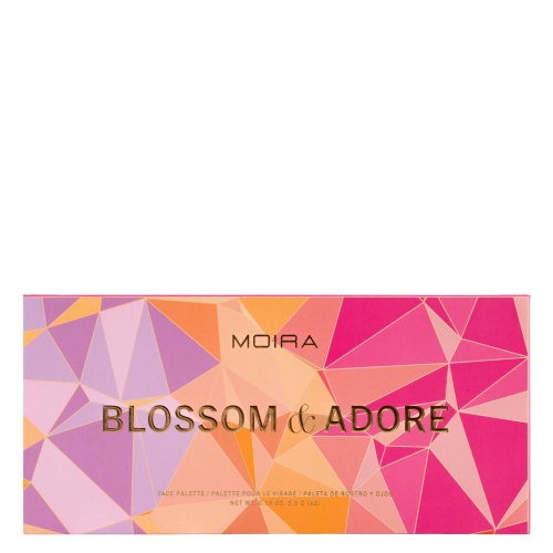 Moira - Blossom & Adore Palette - Paleta Róży - 6x5,6g