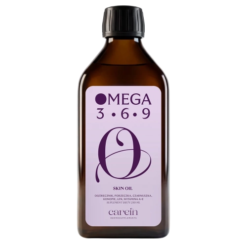 Carein - 6 OMEGA 3-6-9 Skin Oil - Olej Funkcjonalny - 250ml