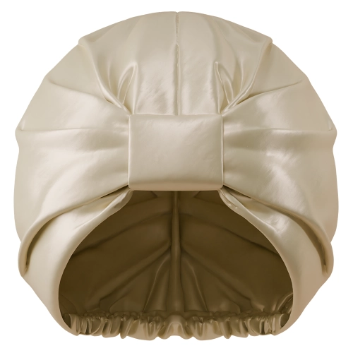 Glov - Anti-Frizz Satin Hair Bonnet - Czepek Satynowy do Włosów - Champagne - 1szt 