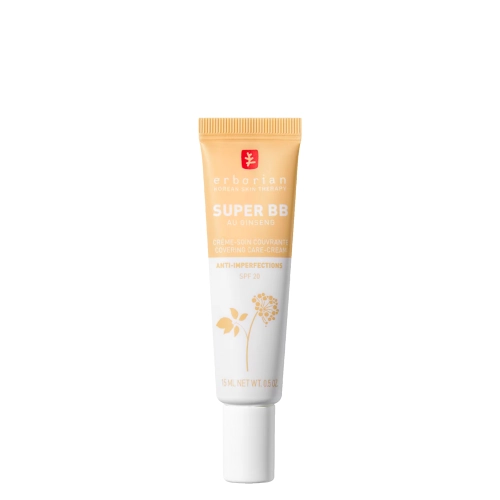 Erborian - Super BB Au Ginseng Nude - Kryjący Krem Korygujący Niedoskonałości - 15ml