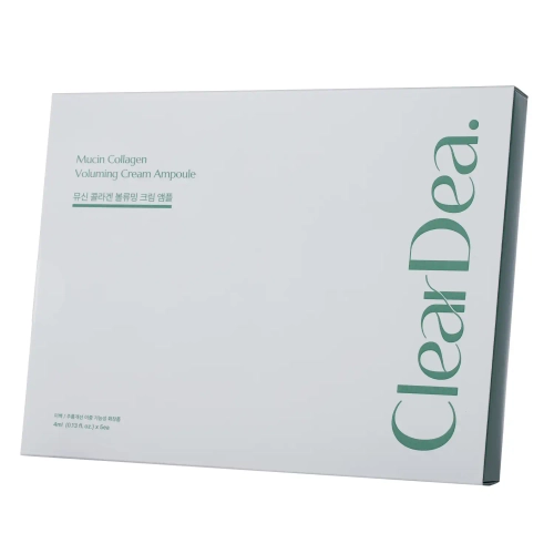 ClearDea - Mucin Collanetinal Deep Wrinkle Shot Set - Zestaw Ujędrniających Ampułek do Twarzy z Kolagenem - 5sztx4ml