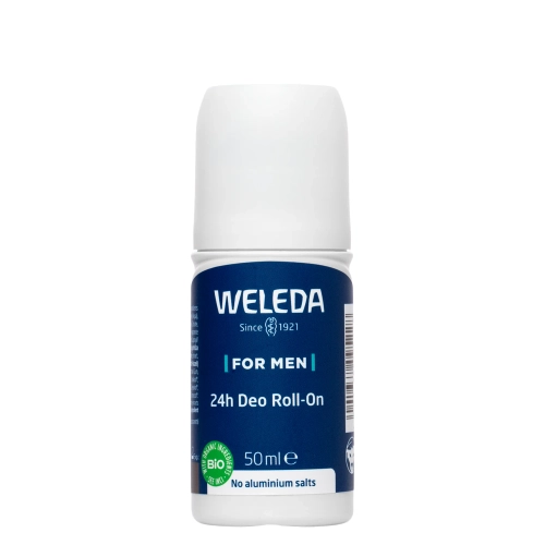 WELEDA - For Men 24h Deo Roll-On - Dezodorant w Kulce 24h dla Mężczyzn - 50ml