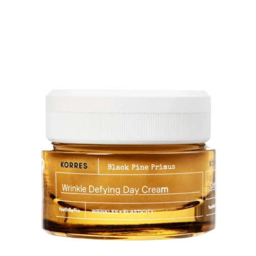 Korres - Black Pine Primus Day Cream - Przeciwzmarszczkowy Krem do Twarzy na Dzień - 40ml
