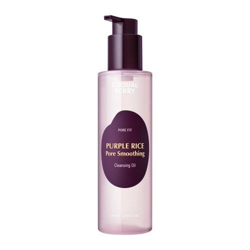 EQQUALBERRY - Purple Rice Pore Smoothing Cleansing Oil - Olejek do Demakijażu - 200ml