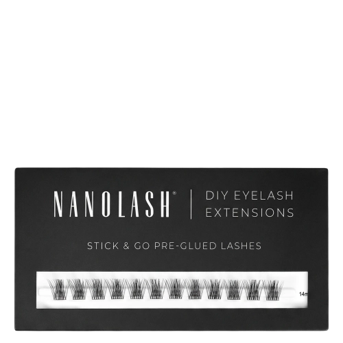 Nanolash - Stick & Go Pre-Glued Lashes - Kępki Rzęs z Klejem - Harmony - 1 opak.