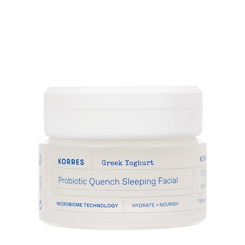 Korres - Greek Yoghurt Probiotic Quench Sleeping Facial - Krem-Maska na Noc - 40ml 