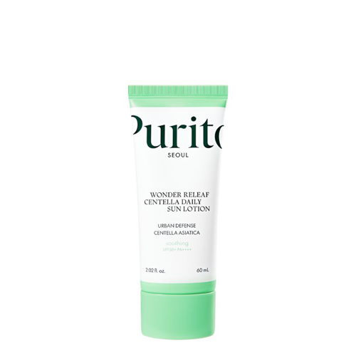 Purito Seoul - Wonder Releaf Centella Daily Sun Lotion SPF 50+ PA++++ - Ultralekki Krem Przeciwsłoneczny - 60ml OUTLET