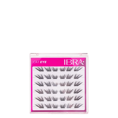 Ibra Makeup - Kępki Rzęs Samoprzylepne - Cat Eye - 3mm