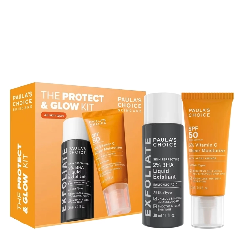 Paula's Choice - The Protect & Glow Kit - Zestaw Kosmetyków - 30ml+15ml OUTLET