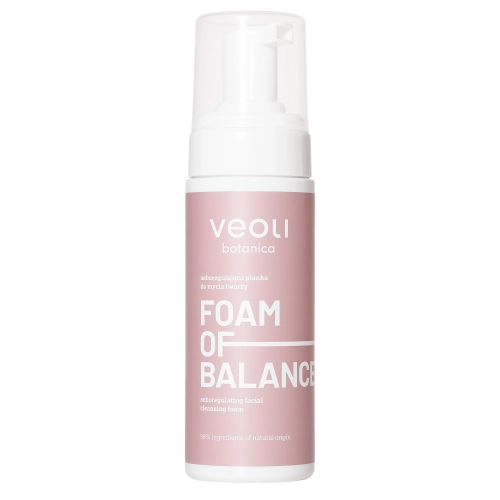 Veoli Botanica - Foam Of Balance - Seboregulująca Pianka do Mycia Twarzy - 150ml