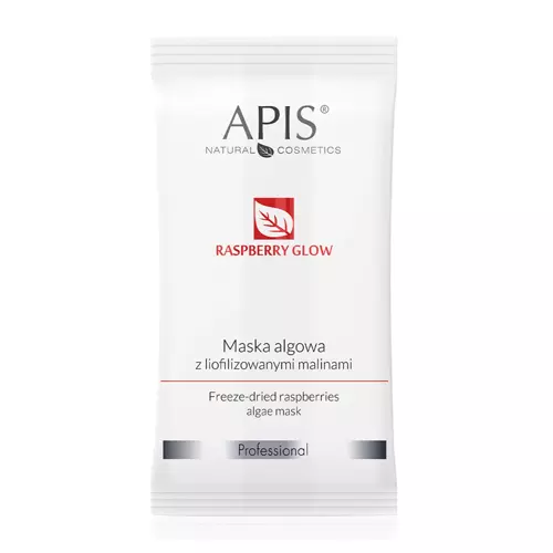 Apis - Raspberry Glow - Maska Algowa z Liofilizowanymi Malinami - 20g OUTLET