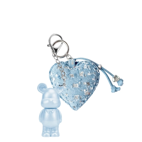 LOVRO - Denim Sugar Teddy Shimmer Lipgloss - Błyszczyk do Ust z Drobinkami - 01 Heart Drop - 1,4g