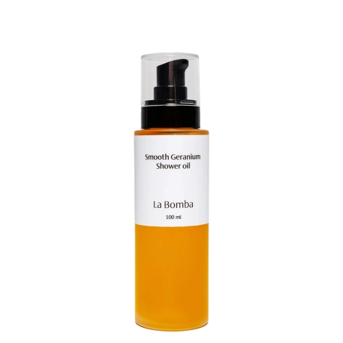 La Bomba - Smooth Geranium Shower Oil - Olejek do Kąpieli - Smooth Geranium - 100ml OUTLET