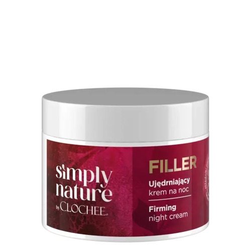 Clochee - Simply Nature Filler - Ujędrniający Krem na Noc - 50ml