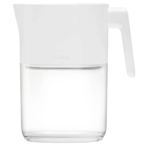 LARQ - Pitcher PureVis - Inteligentny, Samoczyszczący Dzbanek Filtrujący - Pure White - 1,9L