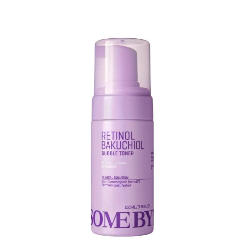 Some By Mi - Retinol Bakuchiol Bubble Toner - Tonik Bąbelkowy z Retinolem i Bakuchiolem - 100ml
