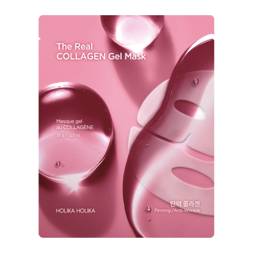 Holika Holika - The Real Gel Mask Collagen - Maska Całonocna Poprawiająca Elastyczność - 35g