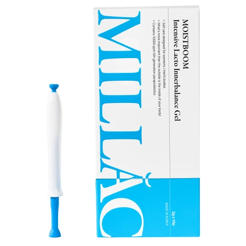 MILLAC - Moistboom Intensive Lacto Innerbalance Gel - Nawilżająco-Balansujący Żel Intymny - 10x2g