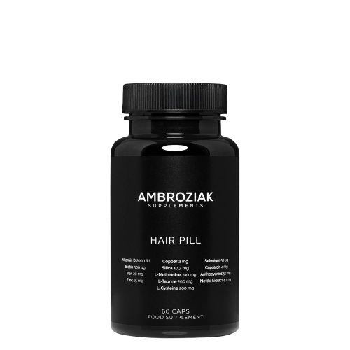 Dr Ambroziak - Hair Pill Suplement Diety Wspierający Kondycję Włosów - 60kaps.