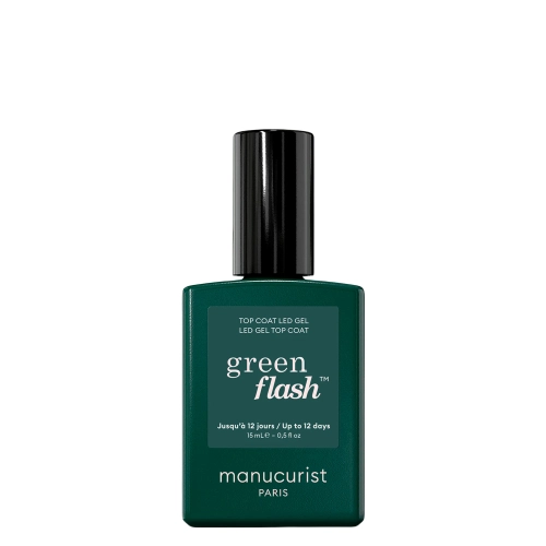 Manucurist - Green Flash - Top Coat - Top do Paznokci - 15ml