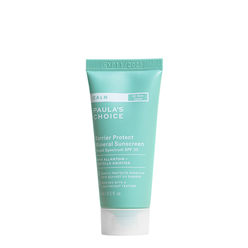 Paula's Choice - Calm Barrier Protect Mineral Sunscreen SPF 30 - Mineralny Krem Przeciwsłoneczny - 15ml OUTLET