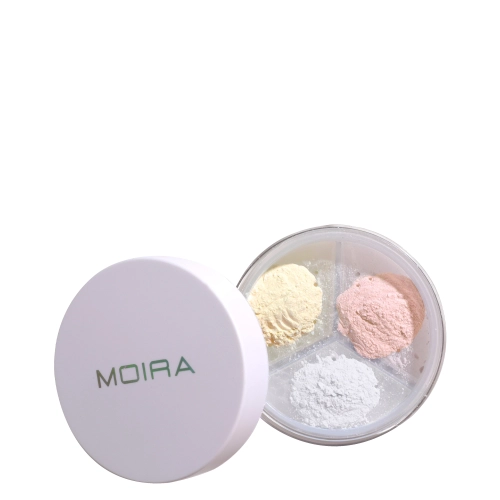 Moira - Set & Correct Loose Setting Powder - Puder Korygujący - 002 Translucent - 4,6g