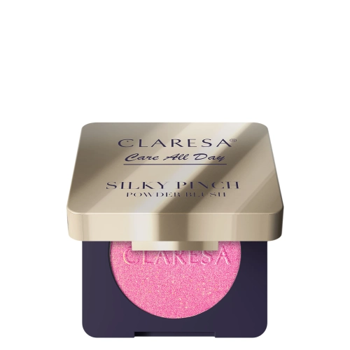 Claresa - Care All Day Silky Pinch Powder Blush - Pudrowy Róż Do Policzków - Lumi Pink 02 - 2 g