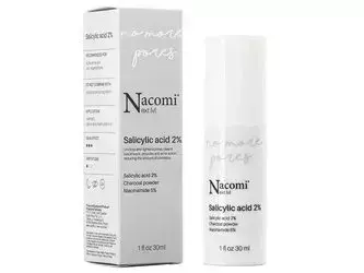 Nacomi - Next Level - Salicylic Acid 2% - Złuszczające Serum z 2% Kwasem Salicylowym - 30ml