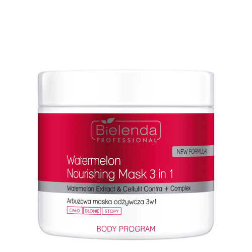 Bielenda Professional - Body Program - Arbuzowa Maska Odżywcza 3 w 1 - 600ml OUTLET