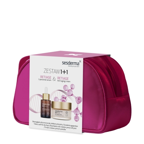 Sesderma - Reti Age Set - Zestaw Serum + Krem - Kosmetyczka - 30ml+50ml OUTLET