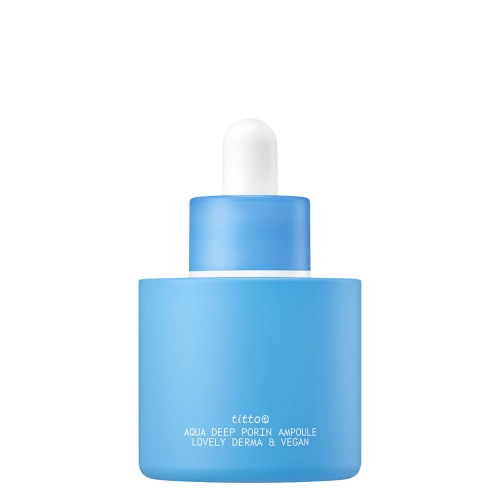 titto - Aqua Deep Porin Ampoule - Nawilżająca Ampułka do Twarzy - 30ml