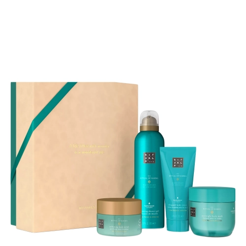 Rituals - The Ritual of Karma Gift Set M - Zestaw Podarunkowy - 200ml+125ml+100ml+125g