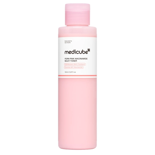 Medicube - PDRN Pink Niacinamide Milky Toner - Mleczny Toner Rozjaśniający z PDRN i Niacynamidem - 150ml