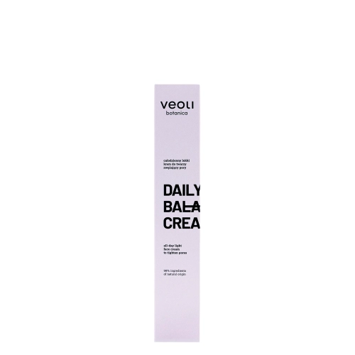 Veoli Botanica - Daily Balance Cream - Całodzienny Lekki Krem do Twarzy Zwężający Pory - 75ml
