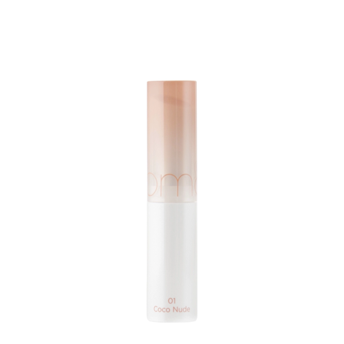 Rom&nd - Glasting Melting Balm - Nabłyszczający Balsam do Ust - 01 Coco Nude - 3,5g OUTLET