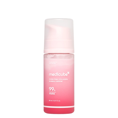 Medicube - PDRN Pink Collagen Bubble Serum - Różowe Serum w Piance z PDRN i Kolagenem - 95ml